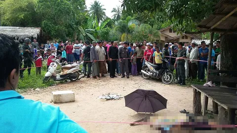 ยิงดับ ผช.ผญบ. ที่สงขลา ชิงรถกระบะหนี คาดฝีมือแนวร่วมในพื้นที่