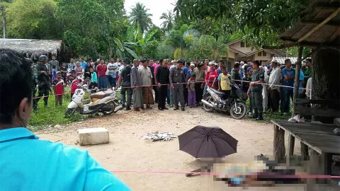 โจรใต้โหด ดักฆ่าชิงรถผู้ช่วยผญบ. ข้าง‘มัสยิด’