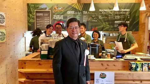 สัญลักษณ์ฟื้นฟูภัยพิบัติ! ปตท.เปิด “คาเฟ่ อเมซอน” เมืองฟุกุชิมา