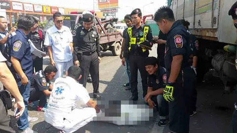 ดต.ทล.ดับ พ่วงชนวินาศ ทับสยอง เพิ่งย้ายมาวันเดียว ขณะยืนเขียนใบสั่ง