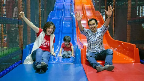 สนามเด็กเล่น ช่วยเสริมสร้างพัฒนาการเด็ก