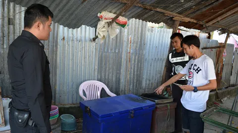 ถูกขโมย 3 ครั้งซ้อน ไก่สดจากตลาดนัด วอน ตร.ช่วยมาดูแล