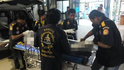 ซุ่มยิงหนุ่มใหญ่ร่างทรง ไปตาย รพ. เร่งสอบล่าตัวคนร้าย