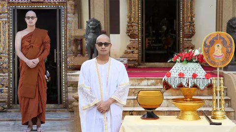 ดีเจเจ็ม อุปสมบทถวายเป็นพระราชกุศล ได้รับฉายาทางธรรม อภิวโร