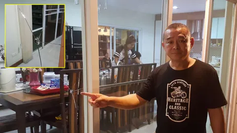 หน้าต่างมีรู! 'เรืองไกร' แจ้ง ตร.บางซื่อ ตรวจสอบเป็นกระสุนปืนหรือไม่