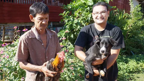 ดีเจดังสุโขทัย วอน ช่วยรักษาน้องหมาแสนรู้ ถูกไก่ชนจิกลูกตาหวิดบอด
