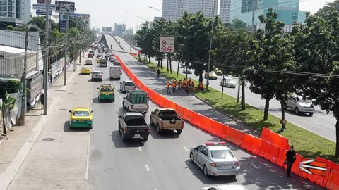 รับมือได้ปิดสะพานรัชโยธิน