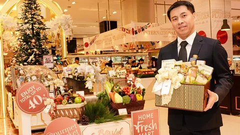 กระเช้าของขวัญสินค้าโครงการพระราชดำริ