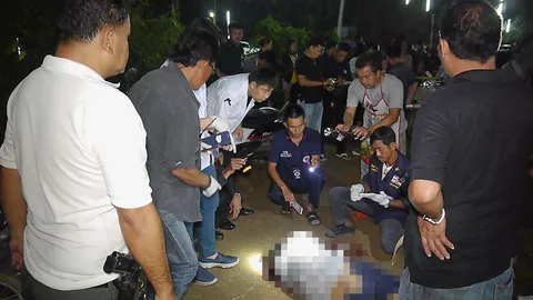 ยิงคางานศพ 'ไฮโล'เลือด ทะเลาะ'เจ้ามือ'ได้แล้วเลิก