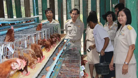 ร.ร.ไทยรัฐวิทยา 5 (วัดตลิ่งต่ำ) นำเศรษฐกิจพอเพียง ปูพื้นฐานชีวิตให้นร.