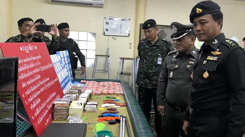 ทหารลุยบ่อน จับ58นักพนัน