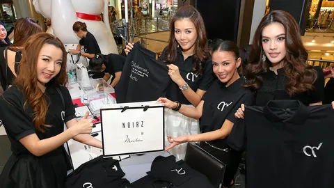 เกรซ-เก๋' ชวนซื้อเสื้อโปโลสีดำดีไซน์พิเศษ