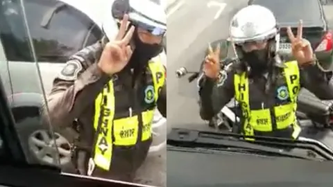 ตร.โต้คลิปชู 2 นิ้ว เป็นวิธี“ละมุนละม่อม” ชี้คดีจบนานแล้วคนขับผิดจริง