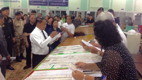 ผวจ.นนท์ เข้าตรวจผู้ค้าสลากในศูนย์การค้าสลากไทย ให้เป็นไปตามหลักเกณฑ์