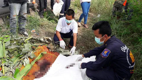 แม่สาวใจแตกทำแท้งรีดเด็กออก ก่อนนำมาทิ้งกองขยะ ถ.อุดร-บ้านผือ