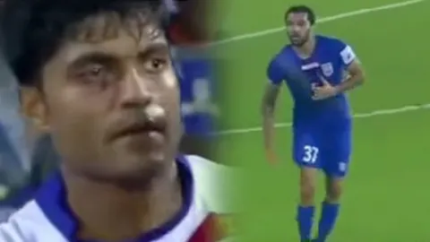 เสียชื่อหมด! อดีตสตาร์ไทยลีก หัวร้อนทีมแพ้ ชก-กังฟูคิกใส่คู่แข่ง(คลิป)