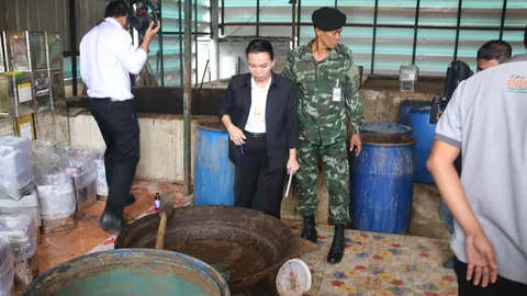 สั่งปิดโรงงานผลิต 'ไตปลา' ยี่ห้อดังของอยุธยา พบไม่ได้มาตรฐานการผลิต 