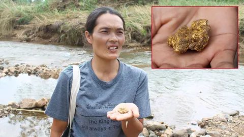 อัศจรรย์ คลองทองที่บางสะพาน! ทุก 2 ปี จะมีคนเจอทองก้อนใหญ่ 1 ครั้ง