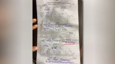 สวยยิ่งกว่าคัดลายมือ! ใบสั่งออฟเดอะเยียร์ ตร.แจงสาเหตุเขียนชื่อภาษาอังกฤษกำกับ