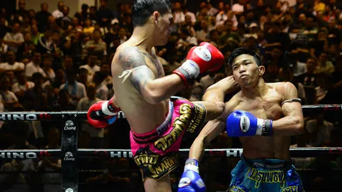 'จอมโหด-เอกวายุ' คู่เอกมวยลุมพินีชกดุเดือด ก่อนเสมอกันแบบสะใจ