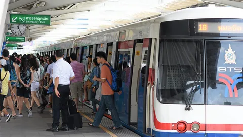 บีทีเอสขึ้นฟรี 1 วันรับปีใหม่