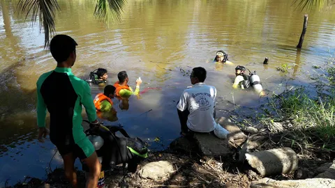 อากาศหนาว พระลงอาบน้ำในฝายท้ายวัด ช็อกจมมรณภาพ
