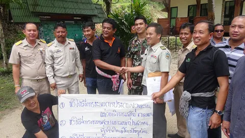 อุทยานฯธารเสด็จ-เกาะพะงัน ชะลอประกาศ หลังชาวบ้านร้องขอสอบแนวเขตใหม่