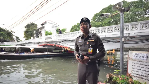 ติดวงจรปิด 27 ท่าเรือคลองแสนแสบ ดูแล ปชช.ร่วมกิจกรรมสวดมนต์ข้ามปี