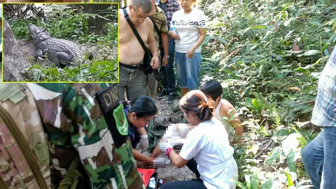 ไอ้เข้เขาใหญ่ ขย้ำขา! 'สาวฝรั่งเศส'