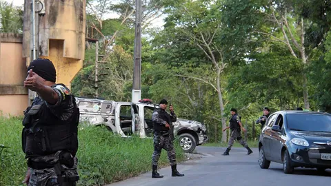 จลาจลคุกแซมบ้า ตาย 60 หนีนับร้อย ฝีมือ 2 แก๊งยาเปิดศึกแย่งเป็นใหญ่