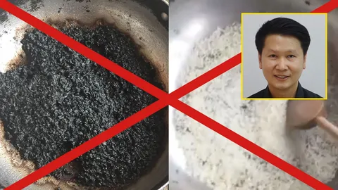 อ.เจษฎา ยันไม่จริง! หญิงต่างชาติเจอข้าวปลอมพลาสติกจากไทย คั่วจนไหม้เกรียม (ชมคลิป)