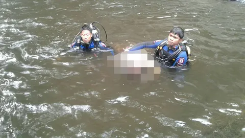 ฝืนป้ายเตือน! นักธุรกิจมะกัน พลัดร่วงน้ำตก ในห้วยขาแข้ง ร่างกระแทกดับ