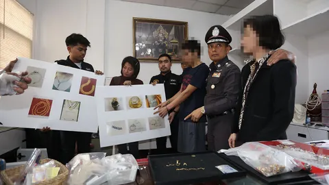 ตร.ค้นโรงงานเถื่อนย่านบางพลัด แหล่งรับซื้อทองโจรกรรม ’แก๊งโคลัมเบีย’