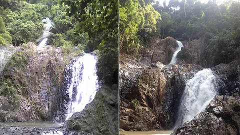 ปิดน้ำตกห้วยโต้ อุทยานเขาพนม น้ำป่าหลากหนักทำเหลือ 7 จาก 17 ชั้น