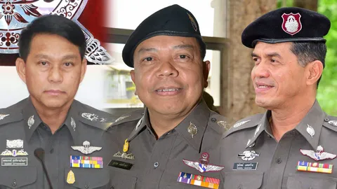 โปรดเกล้าฯ 319 นายพลตำรวจ 'เดชณรงค์-สุเทพ-รุ่งโรจน์' นั่ง รอง ผบ.ตร.