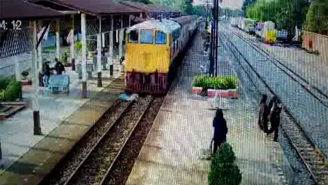 ตะแกรงพารอด! หนุ่มบุรีรัมย์รถไฟทับไม่ตาย ส่งตัวหาญาติใน กทม. คาดเครียด