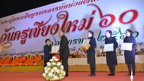 เชียงใหม่-อุบลฯ จัดงานวันครู ปี 2560 เชิดชูพ่อพิมพ์แม่พิมพ์ดีเด่น