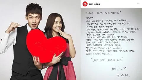 อกหักไปสิ! เรน ประกาศแต่งนางฟ้าเกาหลี คิมแตฮี หลังคบ 4 ปี 