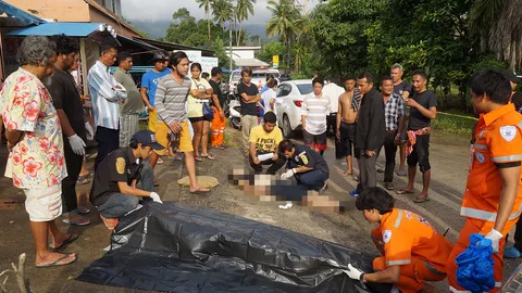 ดีเจหนุ่มตุรกีเสียใจยายตายกรึ๊บเหล้าจนช็อก ดับคาถนนเกาะสมุย