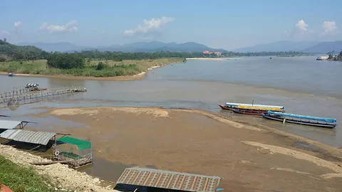 น้ำโขงแห้งเนินทรายโผล่กระทบเดินเรือ คาดจีนสำรองน้ำผลิตไฟฟ้าช่วงตรุษจีน