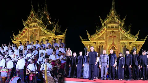 ศิลปินอีสาน 999 ชีวิต จัดแสดงดนตรีพื้นเมือง ครบ 100 วันสวรรคต ร.9