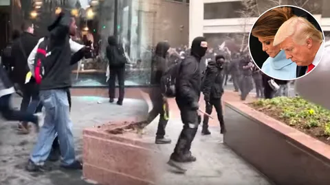 ทรัมป์ว่ายังไง! ม็อบต้านดุ ทุบกระจกอาคารร้านค้าอื้อ -สตาร์บัคส์ ไม่รอด (ชมคลิป)