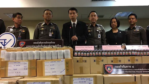 จับร้านขายยา ‘แก้ไอ-แก้แพ้’ย่านหนองจอก ขายโจ๋ผสมยาเสพติด ของกลาง1.5 ล.