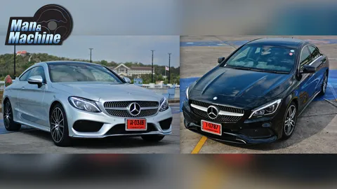 รีวิวคุณหนูคูเป้กับจอมเท่ซีดาน MERCEDES BENZ C250 COUPE vs CLA250 