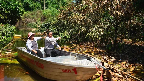 ชาวบ้านชุมพร ระทม เจอน้ำท่วมขังสูงนานกว่า 1 เดือน สวนเสียหายนับ 10 ล.
