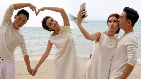 ไลน์สื่อรัก 'อีฟ พุทธธิดา-ต้น เติมศักดิ์' รับยิ่งใกล้วัน "แต่ง" ไม่ตื่นเต้นแต่เริ่มคิดถึงชีวิตคู่