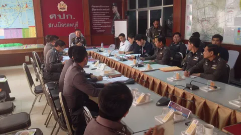 รอง ผบช.ภ.1 ประชุมเร่งรัดคดีอุกฉกรรจ์-สะเทือนขวัญ ในพื้นที่ลพบุรี