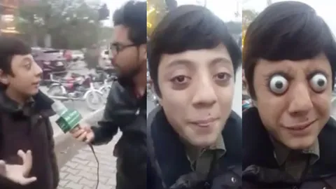 นักข่าวปากีฯ บุกทดสอบหนุ่มน้อยวัย 14 โชว์ตาถลนแบบสดๆ ผลปรากฏทำได้!