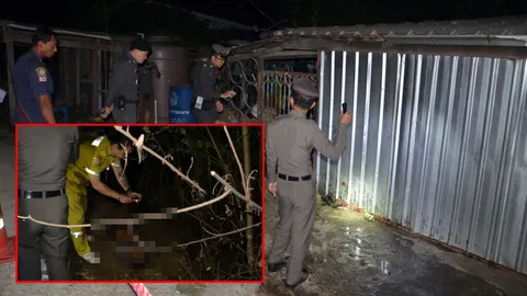 วงเหล้าเดือด หนุ่มซ่อมจยย.ปืนโหดซัดรุ่นน้องดับไส้แตก ฉกหกล้อชิ่งหนี