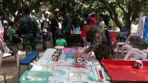 ทลายบ่อนกลางสวนลิ้นจี่เชียงราย นักพนันหนีกระเจิง ตามรวบได้ 33 คน